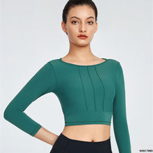 Load image into Gallery viewer, Wide Open Back Long Sleeve