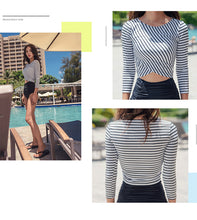 Load image into Gallery viewer, Character Stripe Swimsuit