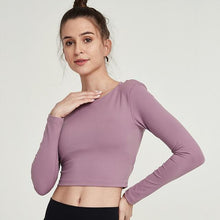 Load image into Gallery viewer, Beautiful Back Fasciola Yoga Long Sleeve