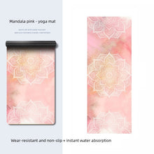 Load image into Gallery viewer, Professional wear-resistant PU rubber fitness yoga mat
