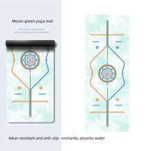 Load image into Gallery viewer, Professional wear-resistant PU rubber fitness yoga mat
