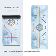 Load image into Gallery viewer, Professional wear-resistant PU rubber fitness yoga mat
