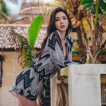 Load image into Gallery viewer, Fairly Black 3 Pieces Set Swimsuit
