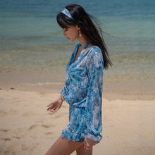 Load image into Gallery viewer, Fairly Blue 3 Pieces Swimsuit

