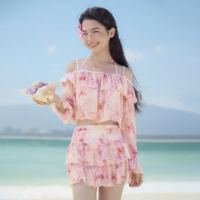 Load image into Gallery viewer, Floral Seafarer Swimsuit
