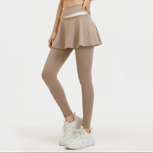 Load image into Gallery viewer, Color Cut-off Skort Tight
