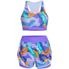 Load image into Gallery viewer, Tropical Wave Swimsuit
