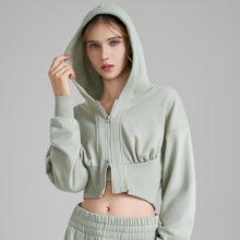 Load image into Gallery viewer, Hooded Cardigan Jacket
