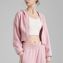 Load image into Gallery viewer, Hooded Cardigan Jacket
