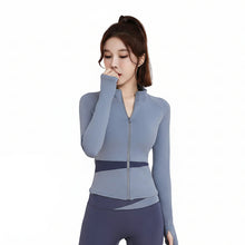 Load image into Gallery viewer, Color Cut-off Sport Suit
