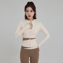 Load image into Gallery viewer, Color Cut-off Sport Suit
