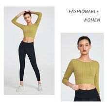 Load image into Gallery viewer, Wide Open Back Long Sleeve
