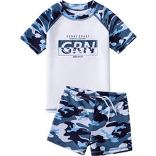 Load image into Gallery viewer, Army Kid Swimsuit
