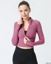 Load image into Gallery viewer, Zip Up Track Jacket
