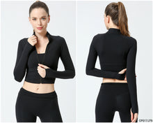 Load image into Gallery viewer, Zip Up Track Jacket
