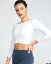 Load image into Gallery viewer, Wide Open Back Long Sleeve
