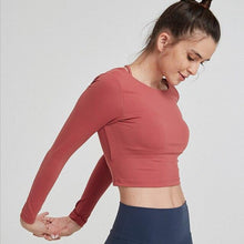Load image into Gallery viewer, Beautiful Back Fasciola Yoga Long Sleeve
